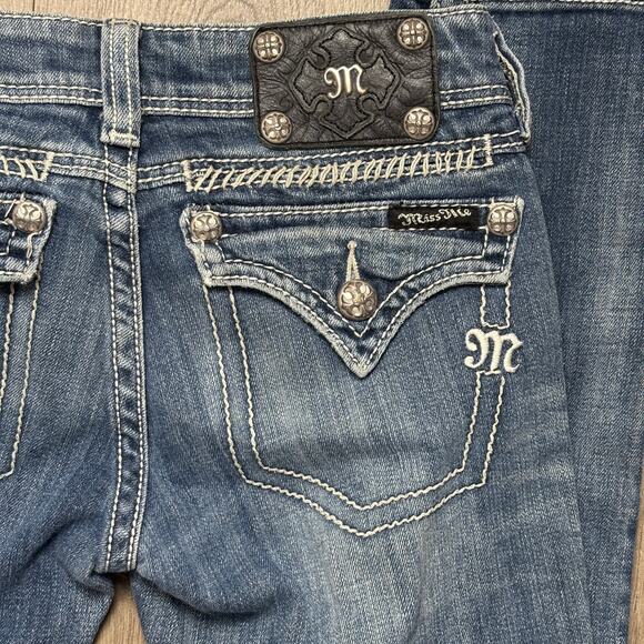 Miss Me JP55128SK skinny jean 25 - Picture 4 of 7